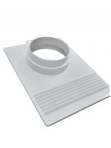 Площадка торцевая пластик, с решеткой, d 115/120 мм, Event, ТППРУ 115/120