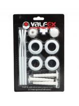 Комплект монтажный для радиатора, 3/4", 13 предметов, 3 кронштейна, Valfex, AD-1003 3/4