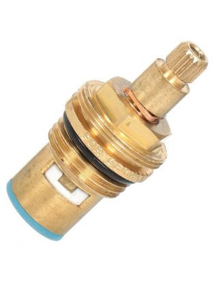 Кран-букса латунь, 1/2 '', 20 шлиц, 90 °, 2 резьбы, с керамическими вставками, индивидуальная упаковка, 55 г, ComfortFactor, 501210-10