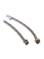 Подводка для воды 1/2"х3 м, г-ш, латунь, AquaLine