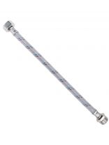 Подводка для воды 1/2"х0.5 м, г-ш, латунь, полимер, AquaLine