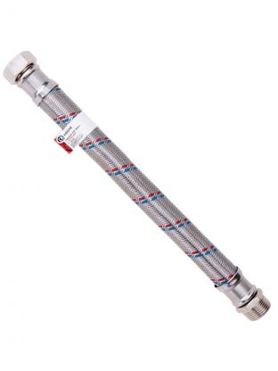 Подводка для воды 1"х1 м, г-ш, латунь, Гигант, AquaLine