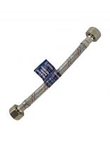 Подводка для воды 1/2"х0.4 м, г-г, сталь, полимер, Stemix