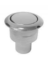 Кнопка для арматуры бачка унитаза однорежимная, хром, Инкоэр, СБ1-А-КМ Р