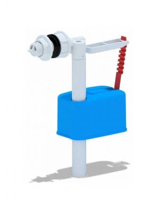 Клапан для бачка унитаза боковой, 1/2", пластик, заливной, АниПласт, WC5050