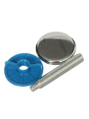 Заглушка для умывальника, 50 мм, индивидуальная упаковка, хром, ComfortFactor, 83G, 50534-10