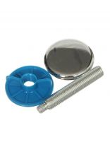 Заглушка для умывальника, 50 мм, индивидуальная упаковка, хром, ComfortFactor, 83G, 50534-10