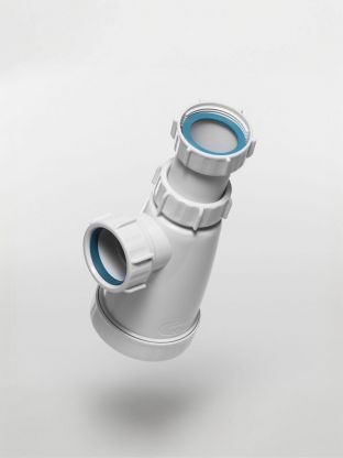 Сифон для мойки, трубный, 1 1/2", полипропилен, 40 мм, Инкопласт, BS1100