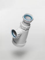 Сифон для мойки, трубный, 1 1/2", полипропилен, 40 мм, Инкопласт, BS1100