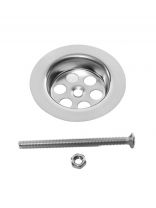 Решетка для выпуска сифона для сифона, (нержавеющие чашка+винт), Инкопласт, RK-01