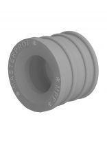 Манжета 50х32 мм, ТЭП, серая, MasterProf, индивидуальная упаковка, ИС.131770