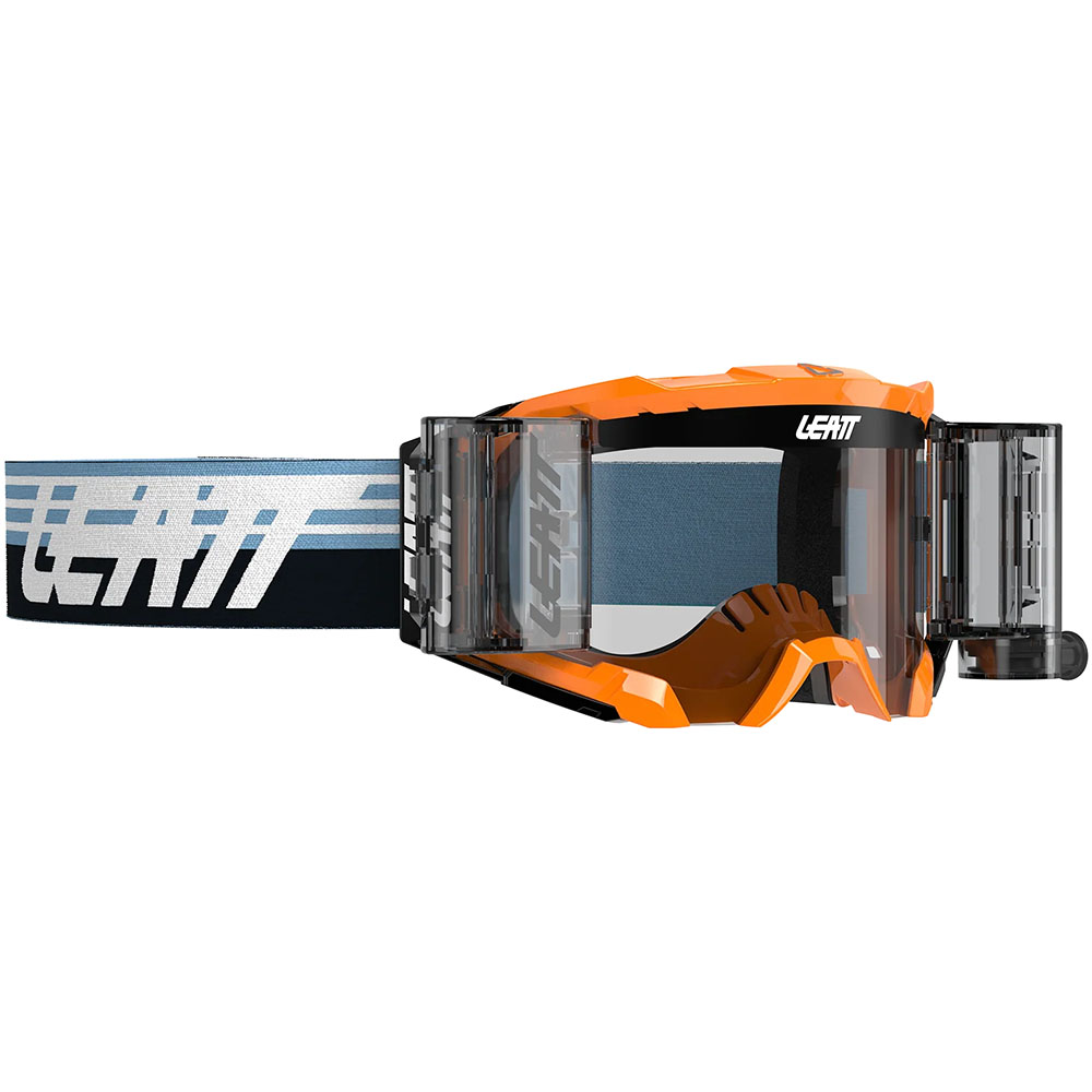 Leatt Velocity 5.5 Roll-Off Orange Clear 83% очки для мотокросса и эндуро