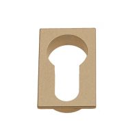 Накладка на замок с цилиндром Fratelli Cattini CYL 4FS латунь матовая