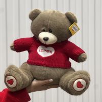 Мишка в красной кофточке 30 см