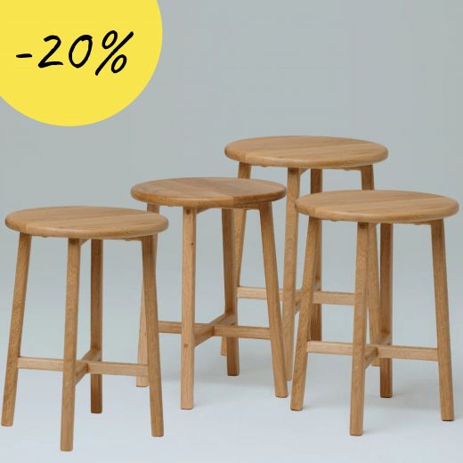 Табурет круглый, комплект 4 шт