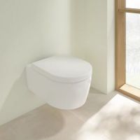 Villeroy&Boch Avento Комплект унитаз-подвесной 37x53см сиденье QuickRelease SoftClose цвет: альпийский белый 5656HR01 схема 2