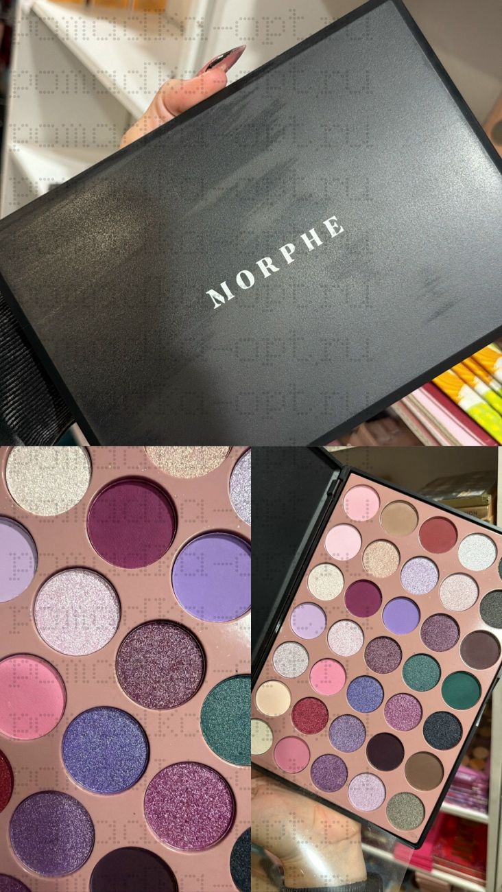 Тени для век Morphe Brushes 35C Everyday Chic Artistry Eyeshadow Palette Morphe Brushes 35C Everyday Chic Artistry Eyeshadow Palette