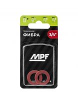 Прокладка сантехническая 2 шт, 3/4", фибра, MasterProf, индивидуальная упаковка, ИС.131249