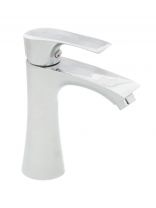 Смеситель для раковины, Solone, короткий излив, с картриджем, хром, FAB1-A020