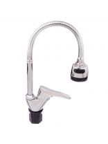 Смеситель для кухни, Эверест, гибкий излив, с картриджем, хром, B58-214M