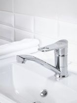 Смеситель для кухни, РМС, с картриджем, хром, SL137-004F-15