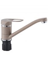 Смеситель для кухни, Эверест, с картриджем, коричнево-бежевый, B49-0258