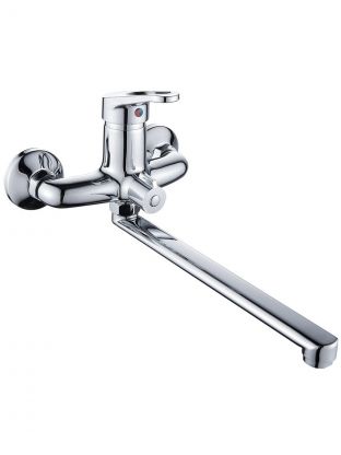 Смеситель для ванны, Эверест, с картриджем, хром, B22-028