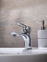 Смеситель для раковины, РМС, с картриджем, хром, SL120-001F