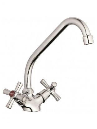 Смеситель для кухни, G.lauf, с кран-буксой, хром, QMT4-A722