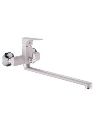 Смеситель для ванны, Potato, с картриджем, серый, P22222-17