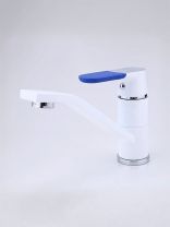 Смеситель для кухни, Frap, с картриджем, белый, F4534