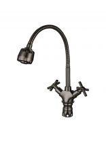 Смеситель для кухни, Stemix, гибкий излив, с кран-буксой, SUS 808-271FZ