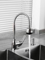 Смеситель для кухни, Frud, гибкий излив, с картриджем, R42055-2