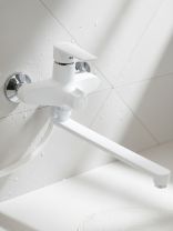 Смеситель для ванны, Solone, с картриджем, пластиковый корпус, PLA-7201