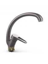 Смеситель для кухни, G.lauf, с картриджем, графит, NUD4-A045MG
