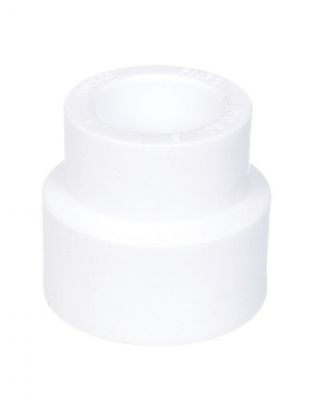 Муфта переходная полипропилен, d32/25 мм, внутренняя/внутренняя, белая, РосТурПласт