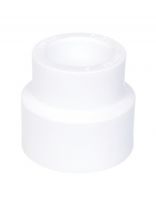 Муфта переходная полипропилен, d32/25 мм, внутренняя/внутренняя, белая, РосТурПласт