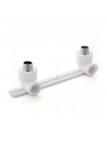 Комплект для смесителя полипропилен, d25х1/2'', наружная резьба, РосТурПласт