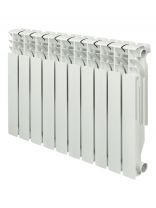Радиатор биметалл, 500х80 мм, Rommer, Optima, 10 секций
