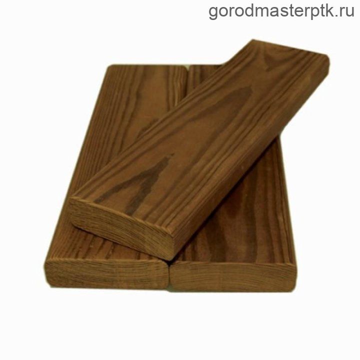 Полок для бани из термососны 30х90 мм, сорт А