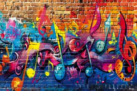 Фон стена "School wall №41"