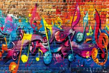 Фон стена "School wall №41"