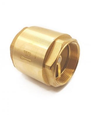 Клапан обратный 1/2'', г-г, индивидуальная упаковка, РосТурПласт