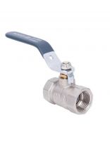 Кран для воды, 1/2'', г-г, латунь, ручка, AquaLink