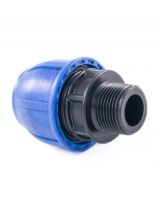 ПНД муфта d20х1/2'', наружная резьба, РосТурПласт