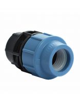 ПНД муфта d40х1", внутренняя резьба, Unidelta