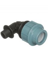 ПНД уголок d40х1" 1/4, наружная резьба, STR