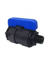 ПНД кран 1"-3/4", внутренняя/наружная, шаровой, Valfex, 1210012100034