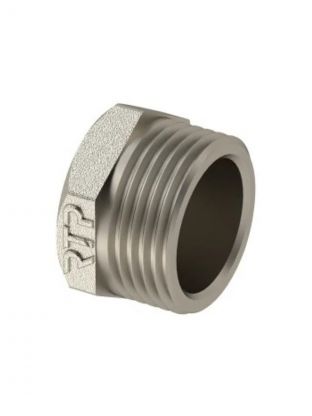 Заглушка 1/2'', ш, никель, индивидуальная упаковка, РосТурПласт