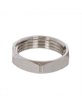 Контргайка 3/4", никель, РосТурПласт